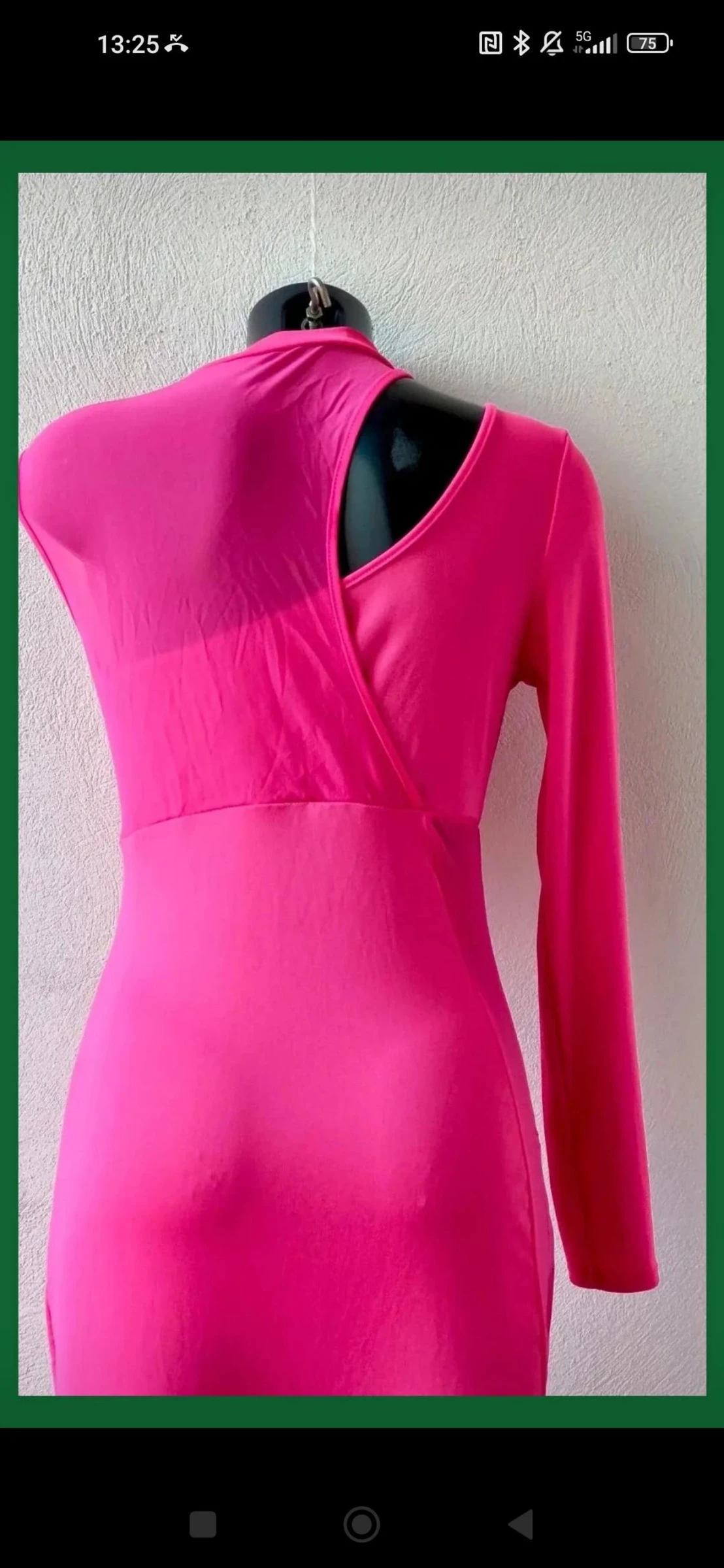Robe longue rose fuchsia – photo 6